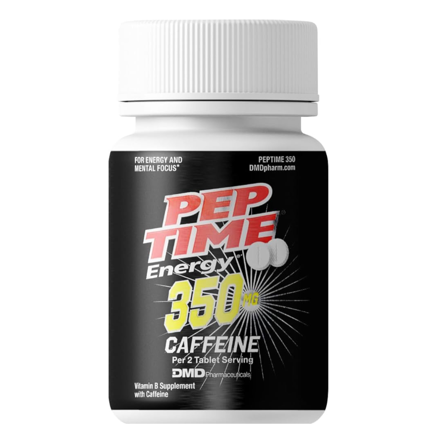 Pep Time Energy 350 mg caffeine tablets