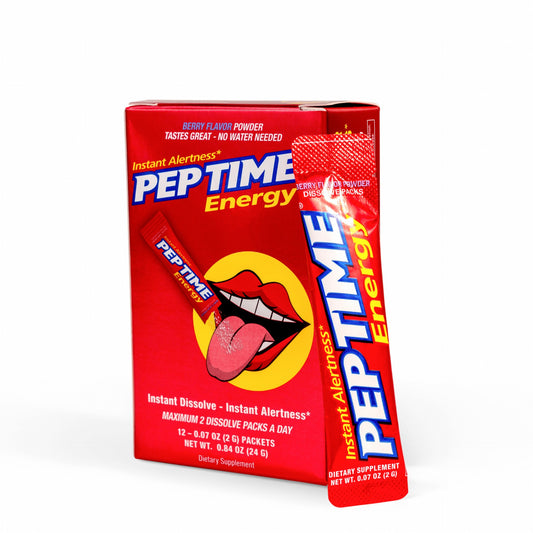 Peptime Energy 12 count box